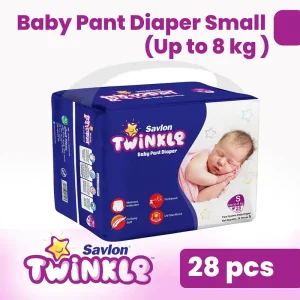 Savlon Twinkle Baby Pant Diaper S 28Pcs
